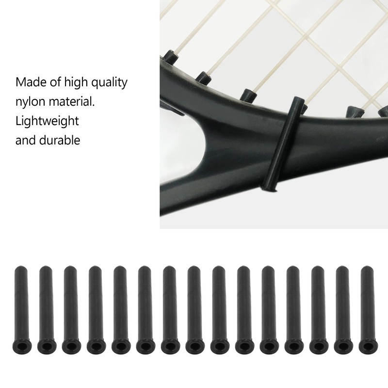 15pcs/set Tennis Racket Wire Protection Tube Durable Tennis Racket Stringing