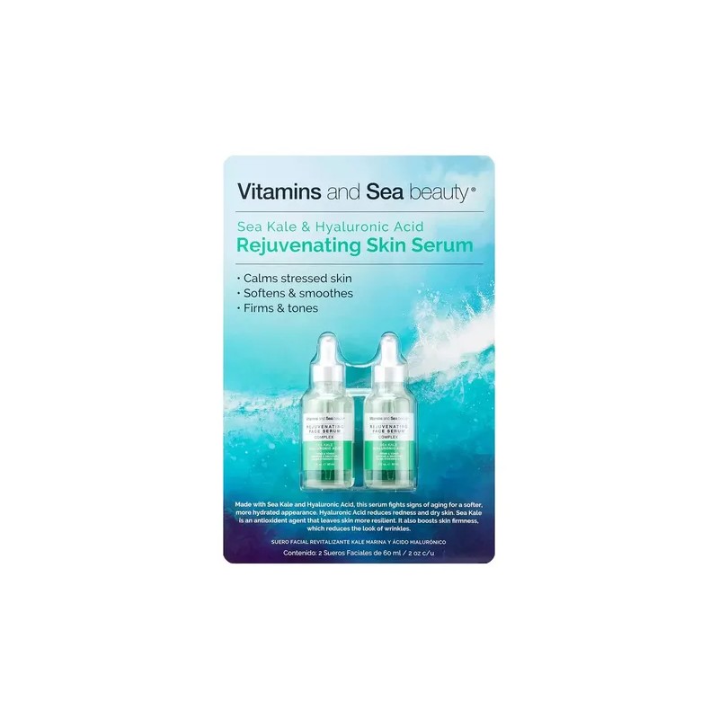 Suero Facial Ácido Hialurónico y Kale Marina Hyaluronic Acid Sea