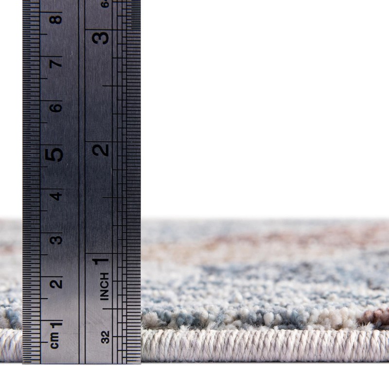 Unique Loom Eco Trellis Collection Area Rug - Osage (Rectangular