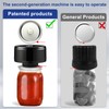 Electric Mason Jar Vacuum Sealer Kit - for Wide &
