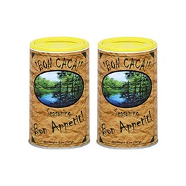 Bon CaCa Cajun Creole Louisiana All Purpose Seasoning, 8 Ounces (Pack of 2)