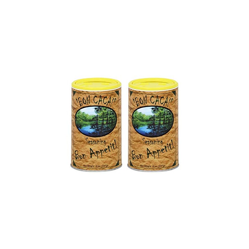 Bon CaCa Cajun Creole Louisiana All Purpose Seasoning, 8 Ounces