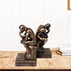 Cool Bookends Gold Decorative Unique Book Ends Book Stopper The