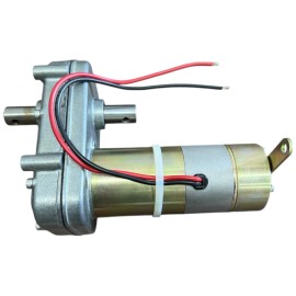 Unbranded High Torque 12V DC Motor Low Speed 11RPM Gear Dual Output Shaft 1-025-050