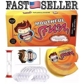 Mouthful Fun Game - The Ridiculous Mouthpiece Challenge Opener Mouth Game SEALED