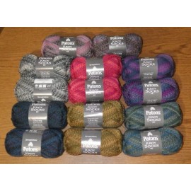 Patons Lot of 2 Skeins Patons Kroy FX Sock Yarn, 1.7 oz/ 166 yds, U Pick Color - Cameo Colors #57410