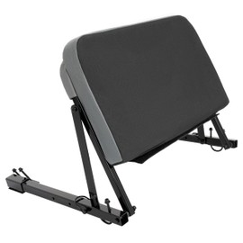 KUAFU ATV Backrest Adjustable Seat Back Cushion for ATV Universal Foldable Seat Backrest Thick Cushion