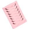 Pestañas Postizas Corto Natural Media Pestañas Wispy Clear Band Cat