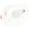 Combi Teo Pacifier Smile Navi with Cap, Small, Cute White