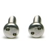 Stainless Steel License Plate Screws Tamper Proof Kit - Spanner