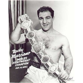Boxing Legend Rocky Marciano 8x10 Photo #3