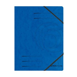 Herlitz A4 Elastic Folder - Blue