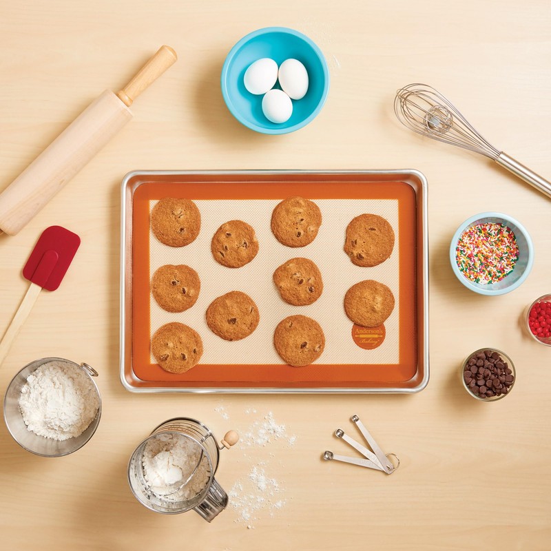 Mrs. Anderson’s Baking Big Sheet Pan, 16-Inches x 22-Inches, Heavyweight