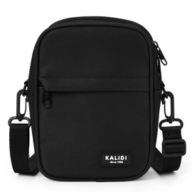 KALIDI Crossbody Sling Bag for Women Men Multi Position Small Purse Waist Fanny Pack with 2 Adjustable Strap