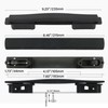 RDEXP Luggage Suitcase Handle, Replacement Suitcase Handles, Black Luggage Handle,