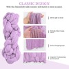 12 Pack Lavender Cheesecloth Table Runner 35 x 70 Inch