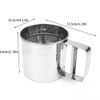 Bectyton Stainless Steel Flour Sifter for Baking, 3-Cup Capacity