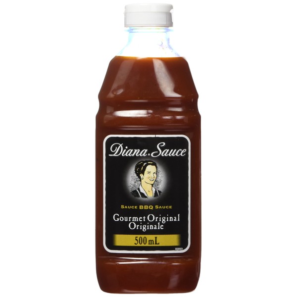 DIANA Sauce, Gourmet Original, 1 Count, 500ml/15.90 Fluid Ounces {Imported from Canada}