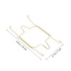 Healeved Invisible Plate Hanger Wall Plate Hanger: 4pcs Stainless Steel