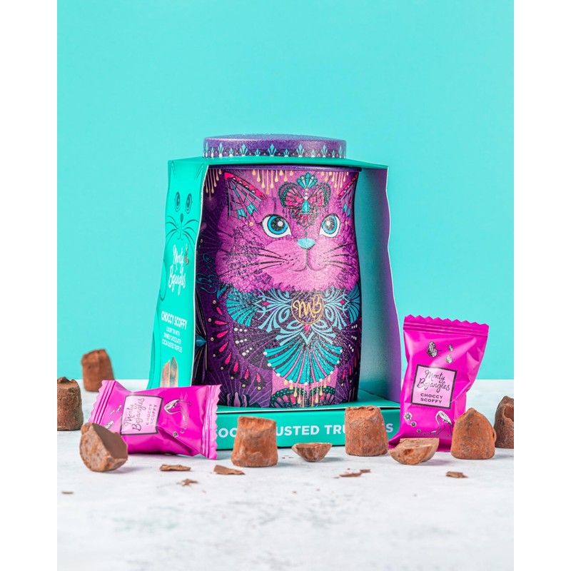 Monty Bojangles Violet Rebel Cat Tin 135g