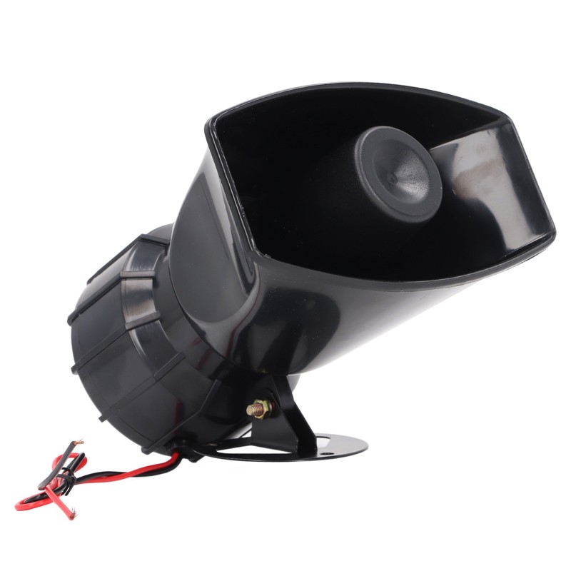 130DB Siren Speaker 60W High Power Alarm Horn Indoor Outdoor
