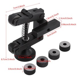 Soporte para herramientas de moleteado de gran capacidad, ajustable, herramienta de torno, vástago con rueda CR15