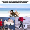 Diyife Travel Safe, [Waterproof] Portable Mini Beach Safe Heavy Duty
