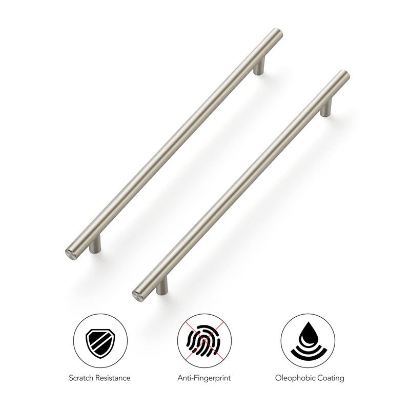 Ravinte 12-1/2 Inch Cabinet Handles Brushed Nickel Stainless Steel Kitchen