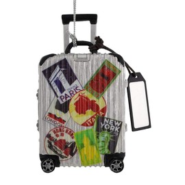 Kurt Adler Travel Luggage Ornament