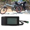Electric Bike LCD Display Meter Waterproof 5pin Connector Bike Conversion