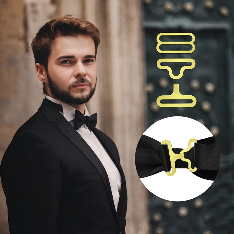 30 Sets Bow Tie Clip, Hardware Bow Tie Clip, Fly