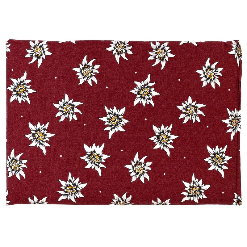 Herb Pillow "8 Herbs" 30 x 20 cm "Blume-Edelweiss" +