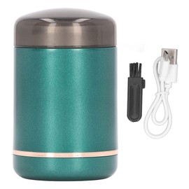 Mini Beard Trimmer Pocket Size USB Charging Low Noise 6000RPM Electric Beard Shaver for Home Car Travel Green