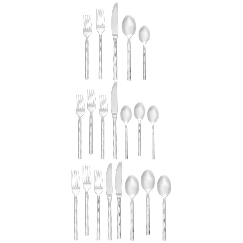 Towle Living 20-Piece Calypso Stainless Steel Flatware Set, Service for