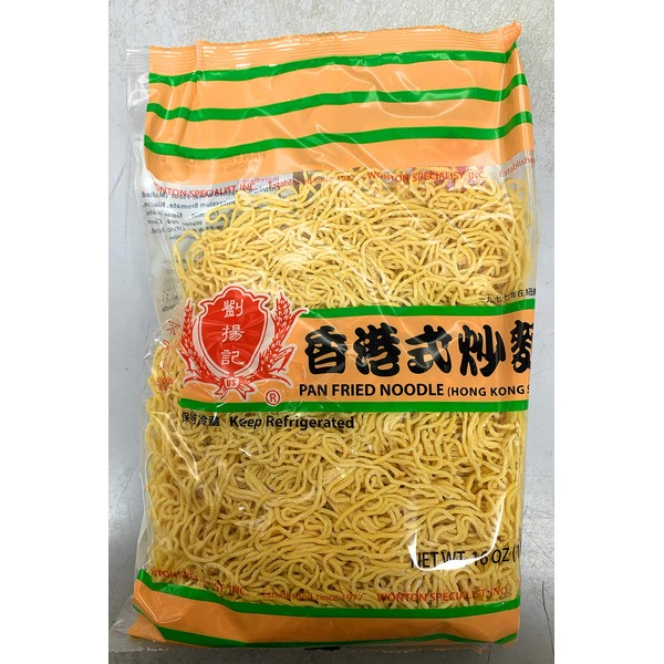 Hong Kong Style Panfried Noodle 香港式炒麵 16 oz x 2 Bags