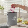 Perfnique Kitchen Compost Bin, 1.3 Gallon Countertop Compost Bin with
