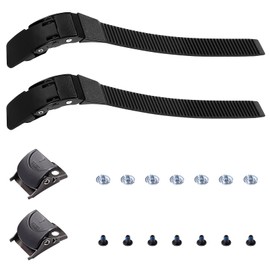 Homoyoyo K2 Buckle Universal Buckle Strap Set Inline Roller Shoes Energy Band with Screw Nut Buckle Inline Strap Skating Shoes Energy Band for Men Roller Skates Stopper