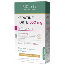 Biocyte Keratine Forte Anti-Hair Loss 40 Capsules