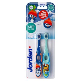 Children Toothbrush Soft Oral Care Stain Removal Deep Clean Cartoon Cute Toothbrush for Baby Infant Toddlers 3 to 5 Years Old Type 3