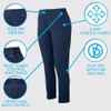 Greg Norman Women's Pull On Stretch Golf Pants Navy S