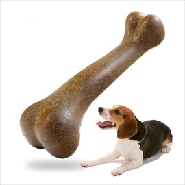 ​Yadiana Tough Dog Toy Bones for Aggressive Chewers, Indestructible and Durable Puppy Teething Toys, Interactive Dog Chew Toys for Medium Large Breed, Best Gift for Dogs