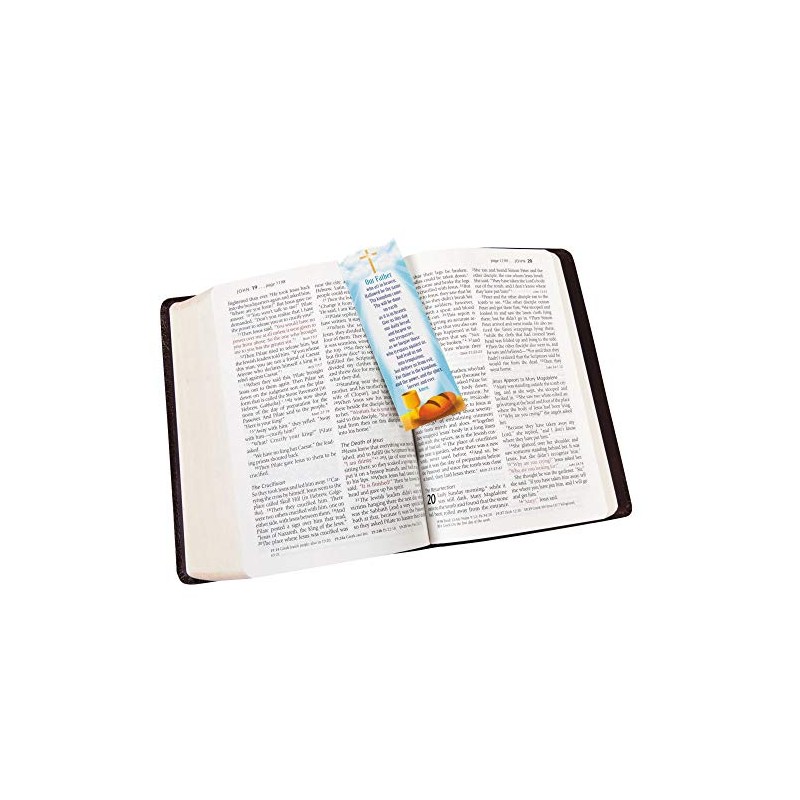 Lord's Prayer Bookmarks - Stationery - 48 Pieces