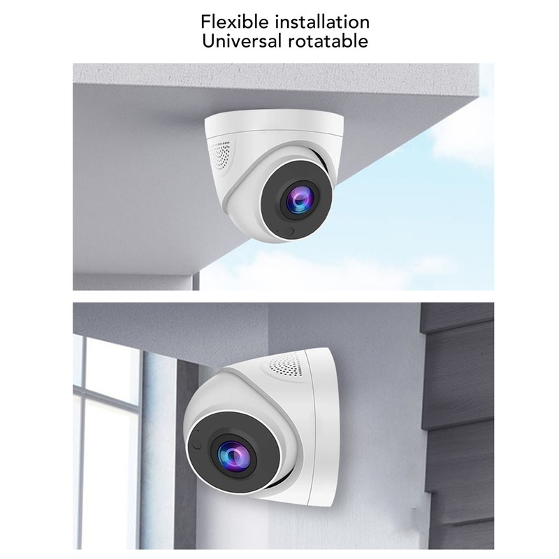WiFi Surveillance Camera 1080P 360 90 Degree Swivelling 2MP Home