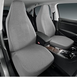 Road Comforts Car Seat Covers for Front Seat, High Back Heavy Duty Breathable Flax Seat Protector, Airbag, Not Seat Belt Compatible, Washable Seat Cover Fits for Most Cars, Trucks, SUVs, Vans