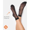 Nur Die Women's 621702 Socks 20 DEN Black (schwarz) One