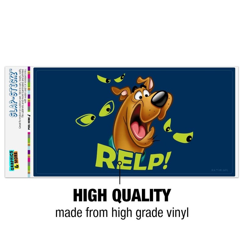 GRAPHICS & MORE Scooby-Doo Relp! Automotive Car Window Locker Bumper
