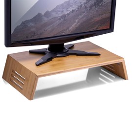 Achieva Bamboo Monitor Stand (71008)