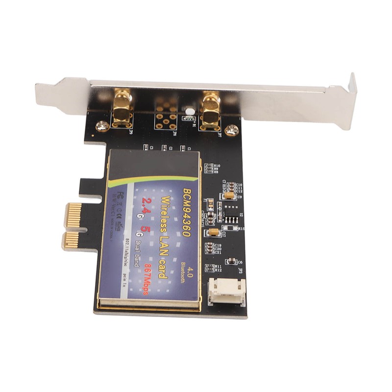 PCI E Network Card BCM94360 1200Mbps PCB Material Computer WiFi