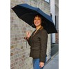 Fulton Stowaway Deluxe Black Unisex_adult Umbrella Deluxe Black One Size