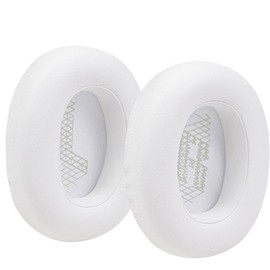 Ersatz-Ohrpolster für JBL Live 650BTNC/660 BTNC Headset, Ersatz-Ohrpolster aus Schaumstoff für JBL Live 650BTNC/660 BTNC Kopfhörer (weiß)